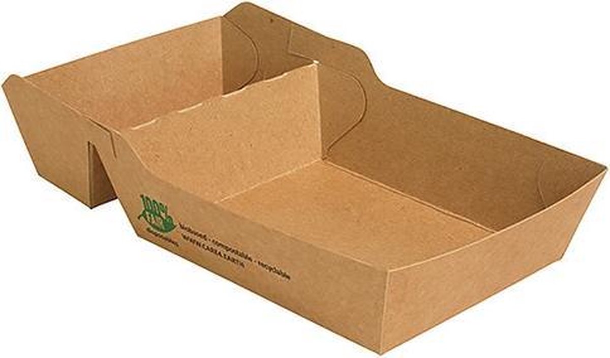 80 st. 80st. Kartonnen Frietbakjes A20 (A14+1)