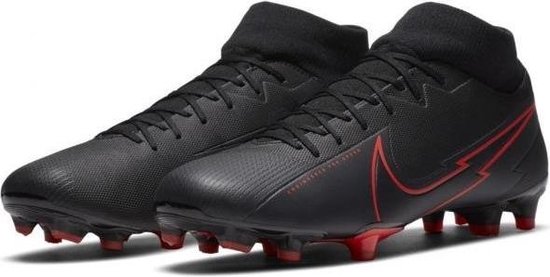 Nike Mercurial Superfly 6 Academy FG/MG voetbalschoenen heren zwart/rood |  bol.com