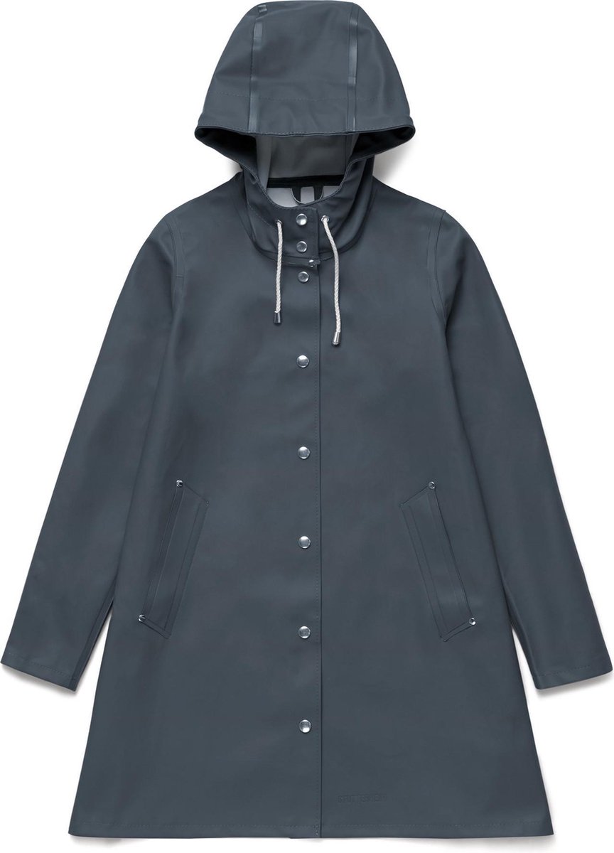 Stutterheim - Regenjas voor dames - Mosebacke - Donkergrijs - maat S