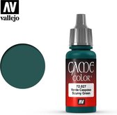 Vallejo 72027 Game Color - Scurvy Green - Acryl - 18ml Verf flesje