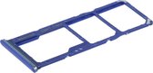Galaxy A60 - Duo Simcard Holder - Blauw