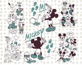 Komar Mickey and Friends Vlies Fotobehang 350x250cm 7-banen