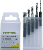 Festool BKS D 3-8 CE/W-K Boorcassette 3, 4, 5, 6, 8 millimeter 495130