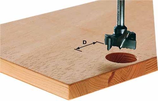 Outil Défonceuse Précision Foret Chevilles HW S8 D5/30 Z Festool