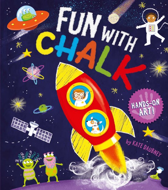Hands-On Art! Fun with Chalk - cover