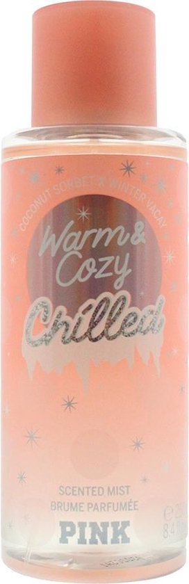 Victorias Secret Pink Warm And Cozy Chilled Fragrance Mist 250ml Spray 