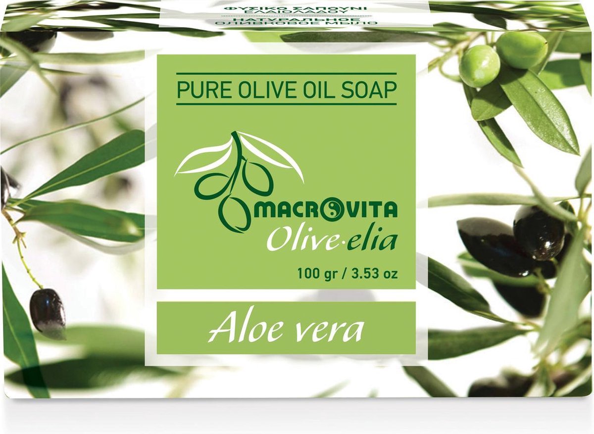 Olive-elia Pure Olijfoliezeep Aloë Vera