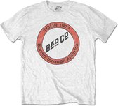 Bad Company Heren Tshirt -L- Burnin' Through America Wit