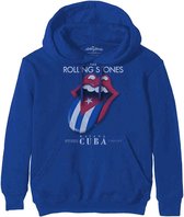 The Rolling Stones - Havana Cuba Hoodie/trui - XS - Blauw