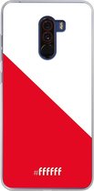 Xiaomi Pocophone F1 Hoesje Transparant TPU Case - FC Utrecht #ffffff