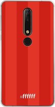 Nokia X6 (2018) Hoesje Transparant TPU Case - FC Twente #ffffff