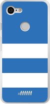 Google Pixel 3 Hoesje Transparant TPU Case - PEC Zwolle #ffffff