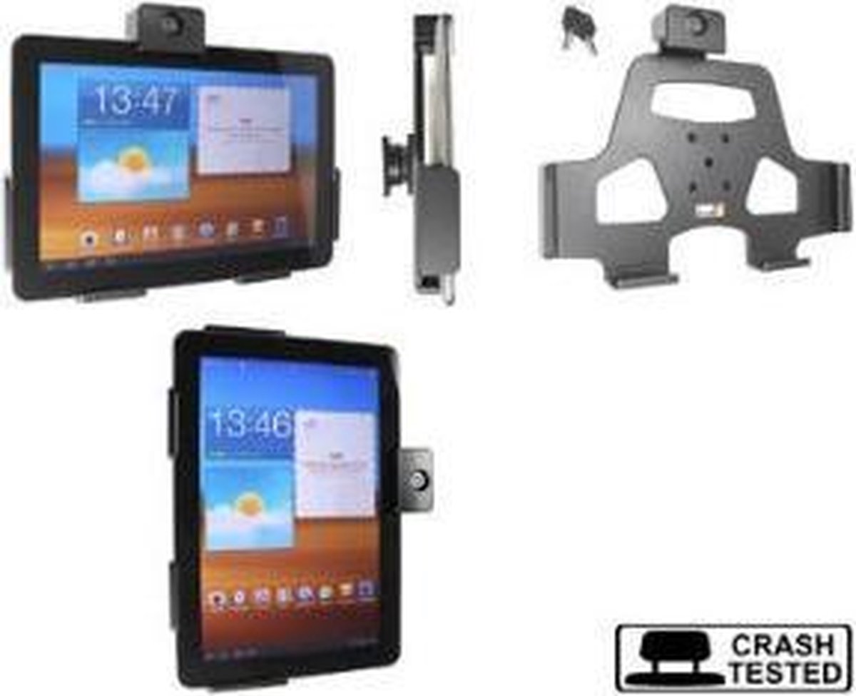 Samsung Galaxy Tab 10.1 GT-P7500 Passieve houder with lock and keys