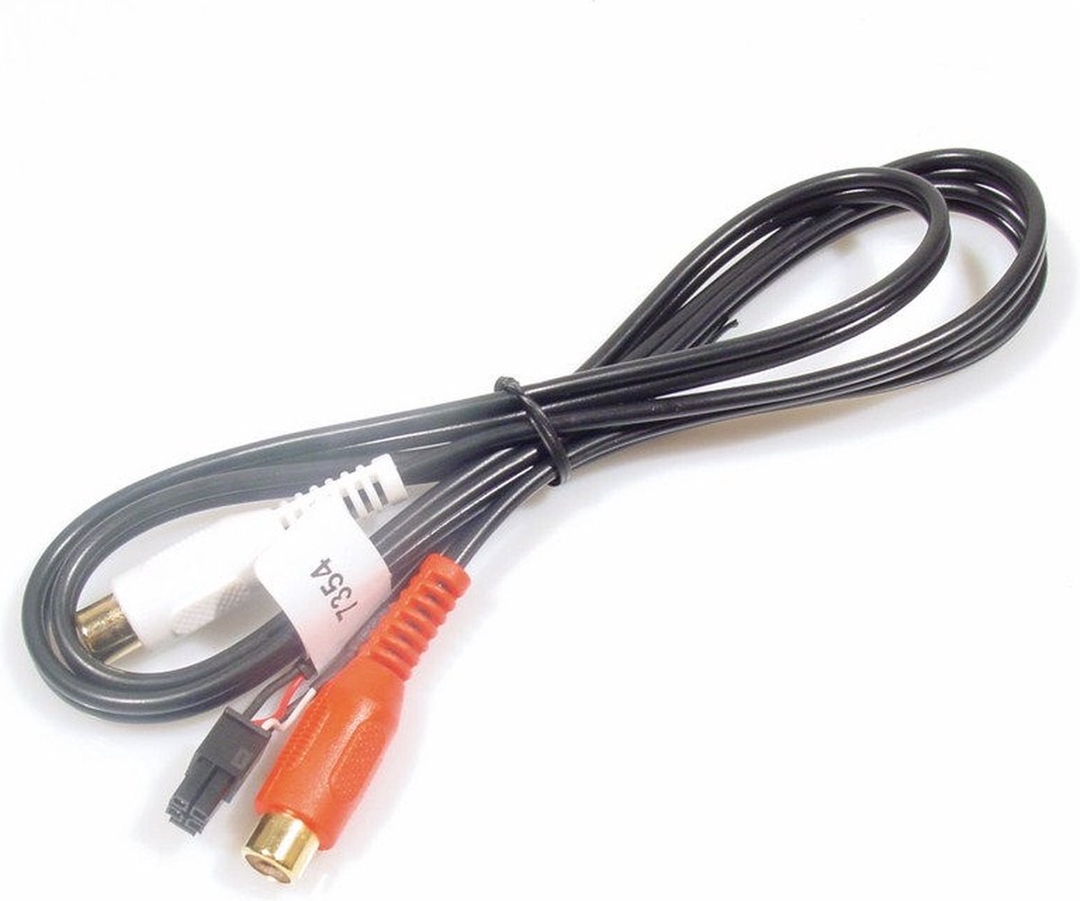 KRAM XA006 audio kabel 2 x RCA Zwart, Rood, Wit
