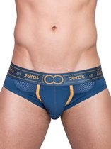 2EROS Nyx Brief Dark Ocean Blauw - MAAT M - Heren Ondergoed - Slip voor Man - Mannen Slip