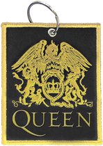 Queen Sleutelhanger Classic Crest Zwart