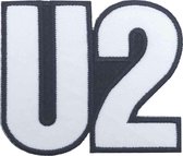 U2 Patch Logo Wit