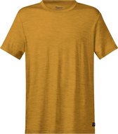 Bergans Oslo Wool T-shirt Heren, geel Maat L