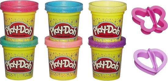 Play-Doh Glitters - 336 gram - Klei