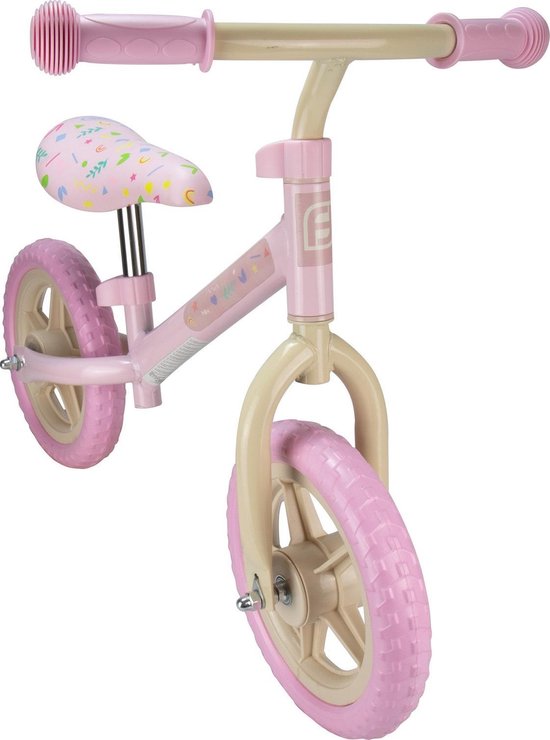 Funbee loopfiets 10 aluminium meisje bol.com