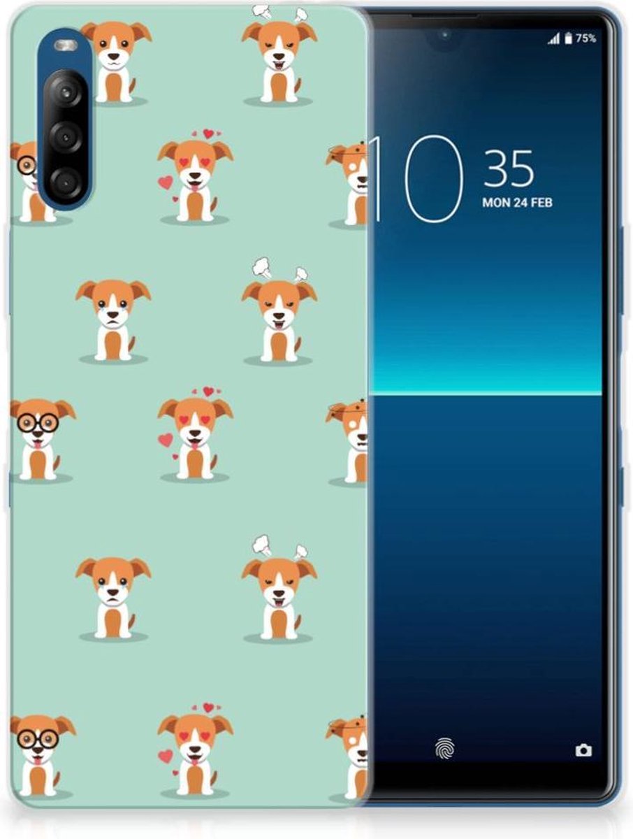Sony Xperia L4 TPU Hoesje Pups