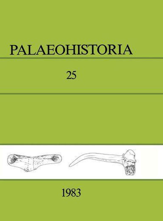 Palaeohistoria 25 (1983) - cover