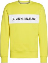 Calvin Klein Jeans Sweat Instit Contrast Panel Reg Cn