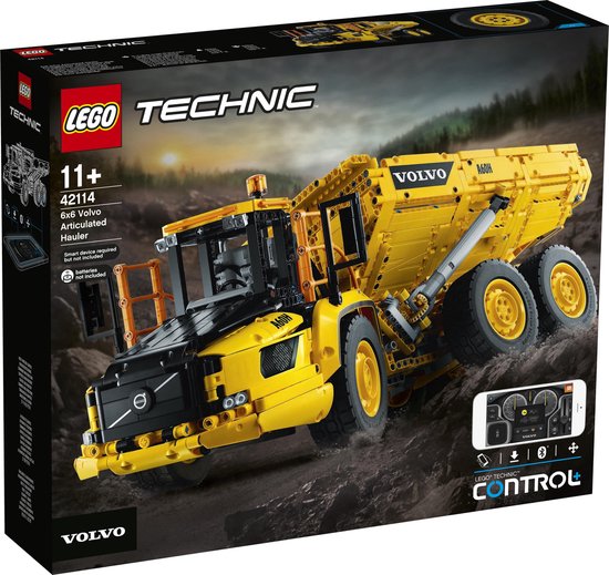 Populair Automatisch Noord West LEGO Technic 42114 Volvo A60H 6×6 Truck met kieptrailer in de aanbieding  bij Bol.com · BrickTastic