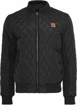 Urban Classics Diamond Quilt Nylon Jacket black