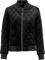 Urban Classics Jacket -XS- Diamond Quilt Nylon Zwart
