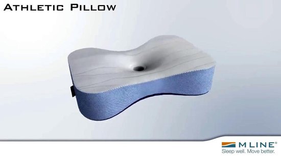 M Line - Athletic Pillow - Hoofdkussen - Schuim - 35 x 50 cm | bol.com