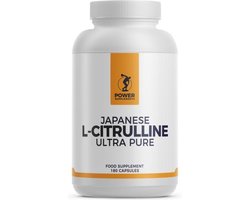 Power Supplements - L-Citrulline - 180 caps - Japanse topkwaliteit