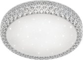 LED Plafondlamp - Trion Pegyon - 27W - Warm Wit 3000K - Rond - Mat Wit - Acryl - BSE