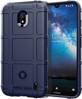 Hoesje voor Nokia 2.3 - Beschermende hoes - Back Cover - TPU Case - Blauw