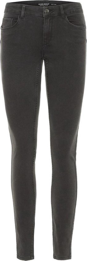 NOISY MAY Jeans Slim Donna Vi021mb Noos: Stretch Morbido, Vestibilità Perfetta, Lavaggio Usato, 5 Tasche