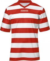 Masita Sportshirt - Sport - Voetbal -Sportshirt Heren - Sportshirt Dames - Rood - Wit - M