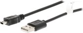 Valueline VLCT60300B20 Usb 2.0-kabel A Male - Mini 5-pins Male 2,00 M Zwart