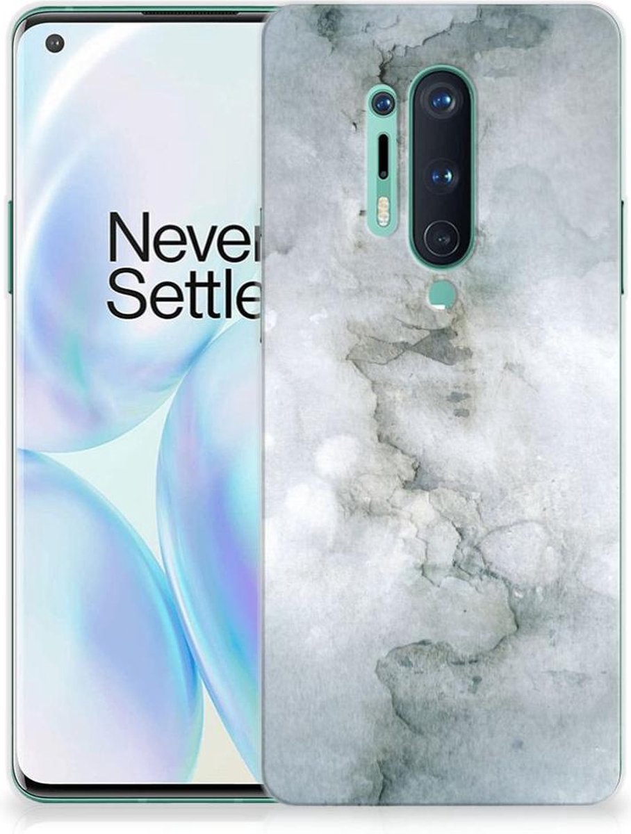 Hoesje maken OnePlus 8 Pro Painting Grey