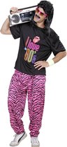 WIDMANN - I love 80's jogging kostuum voor mannen - M/L