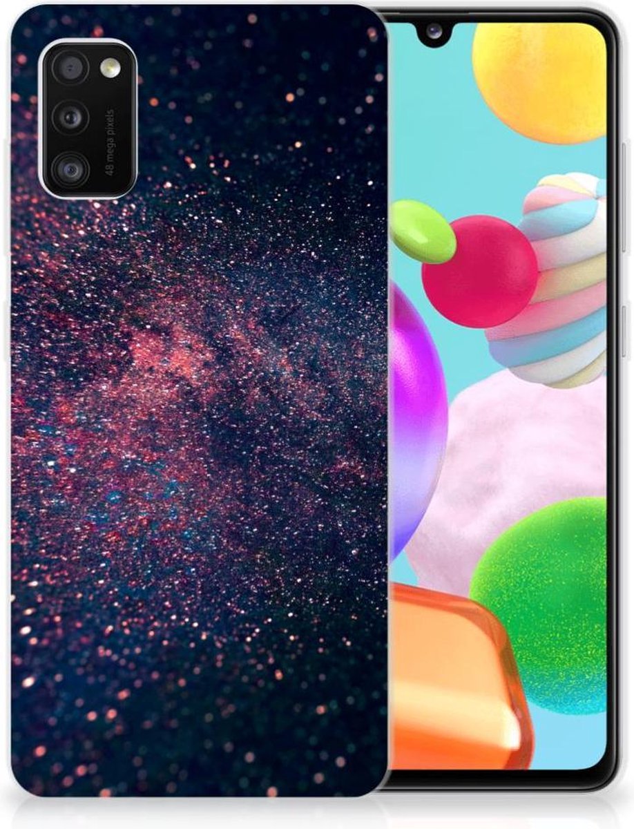 Samsung Galaxy A41 TPU Hoesje Stars