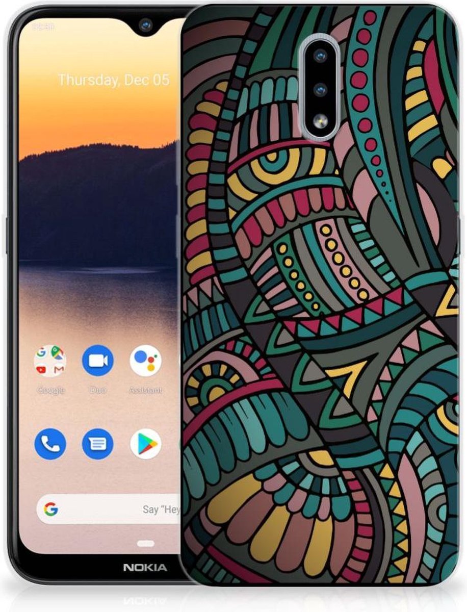 TPU Hoesje voor Nokia 2.3 TPU bumper Aztec