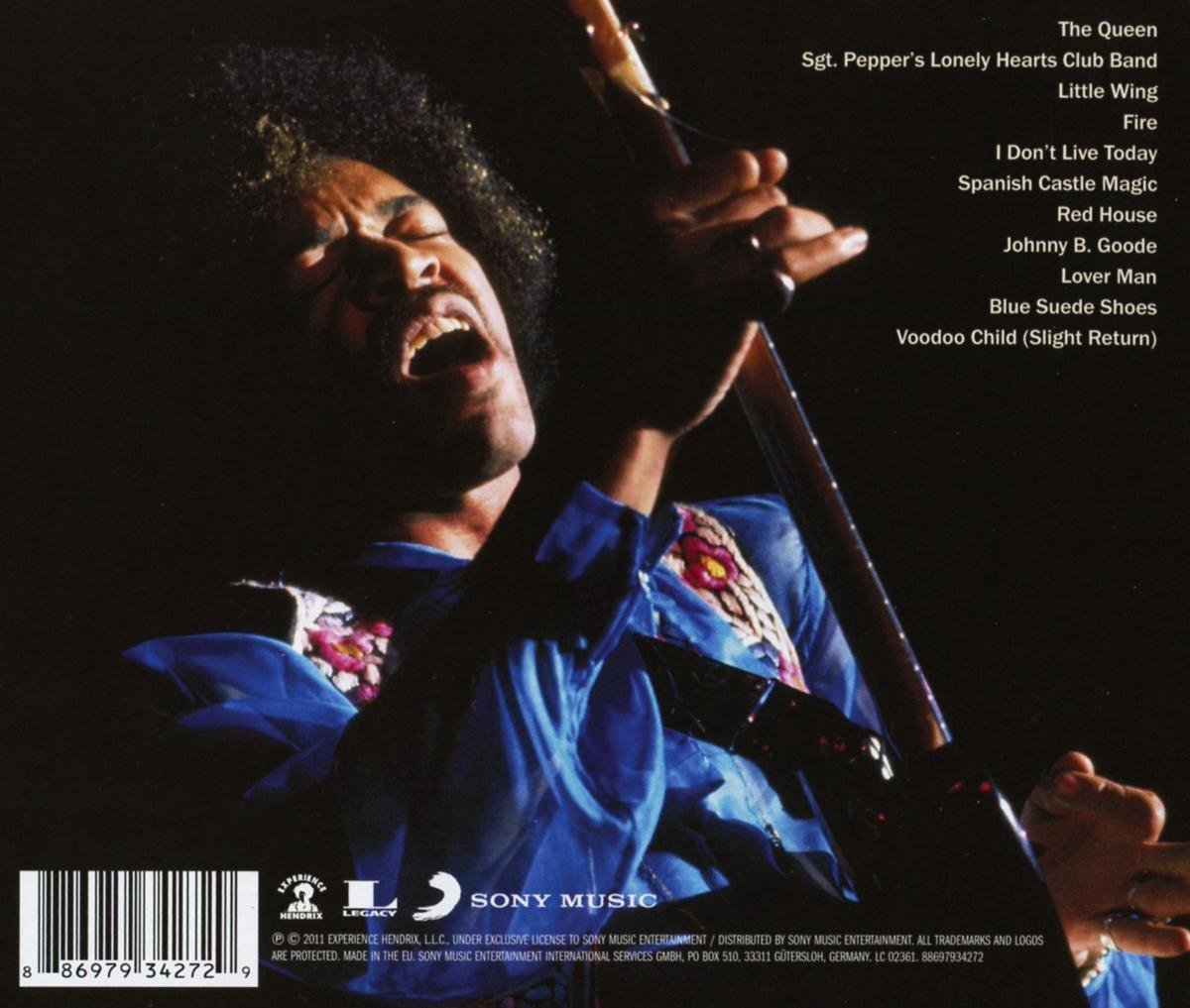 Hendrix In The West, Jimi Hendrix CD (album) Muziek