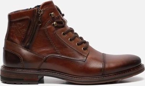 Outfielder Veterboots cognac - Maat 42 | bol.com