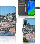 GSM Hoesje Huawei P Smart 2020 Wallet Book Case Frankrijk