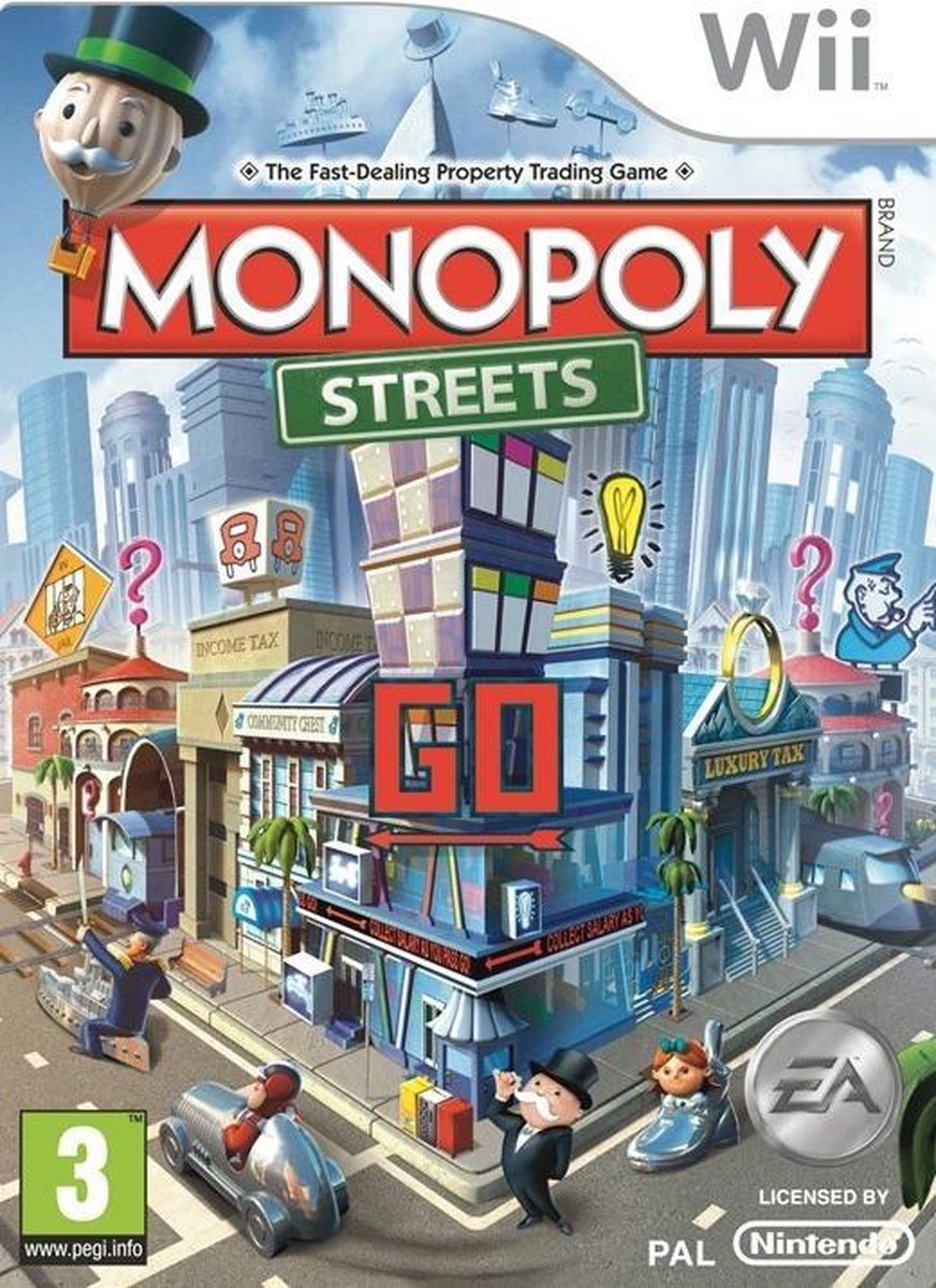 Brawl Zinloos Versnel Monopoly: Streets | Games | bol.com