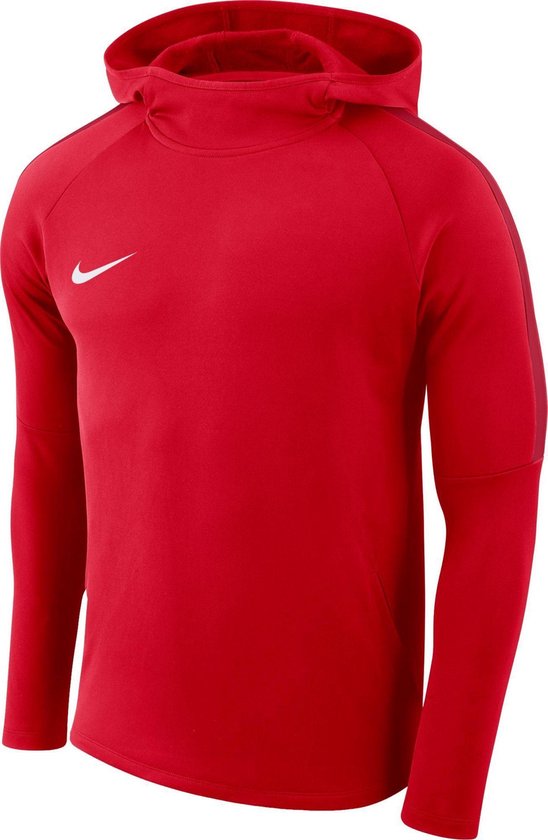 Nike Academy 18 Sweat À Capuche Enfants - Rouge | Taille: 164 | bol.com