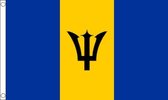 Vlag Barbados 90x150