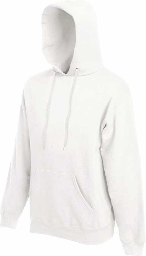 Fruit of the Loom - Classic Hoodie - Wit