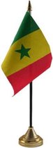 Tafelvlag Senegal zwart
