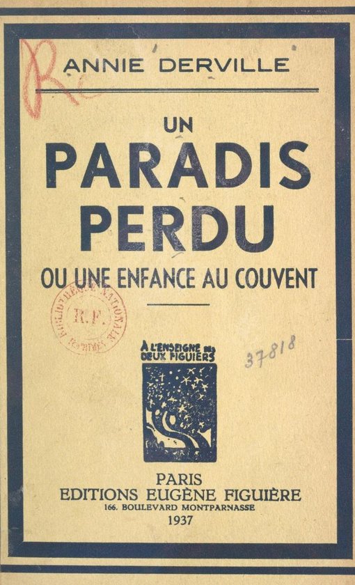 Un paradis perdu (ebook), Annie Derville | 9782307102243 | Boeken | bol.com